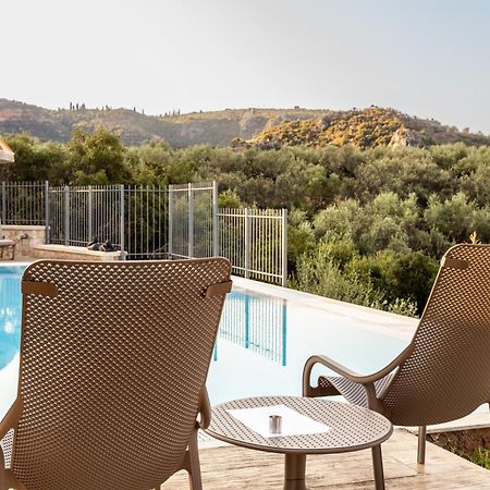 Olympia Zervea Studios With Pool - Apartment Kardamyli Exterior foto