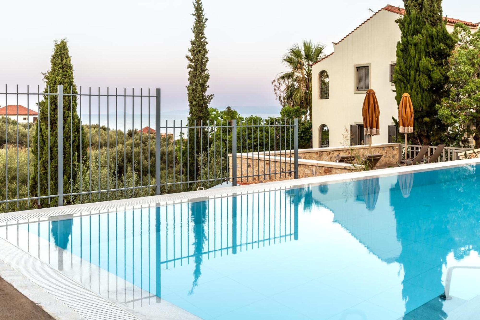Olympia Zervea Studios With Pool - Apartment Kardamyli Exterior foto