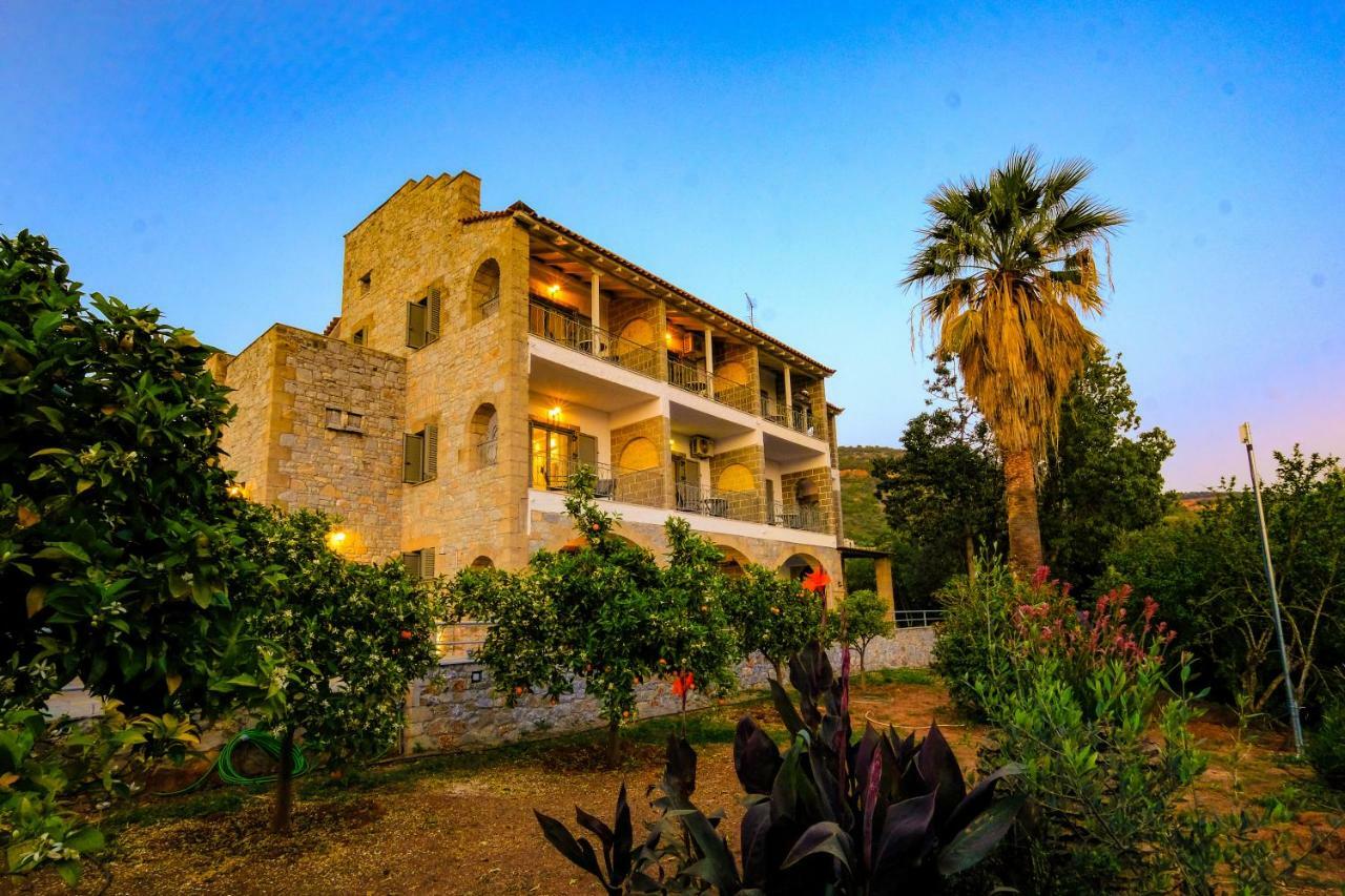 Olympia Zervea Studios With Pool - Apartment Kardamyli Exterior foto