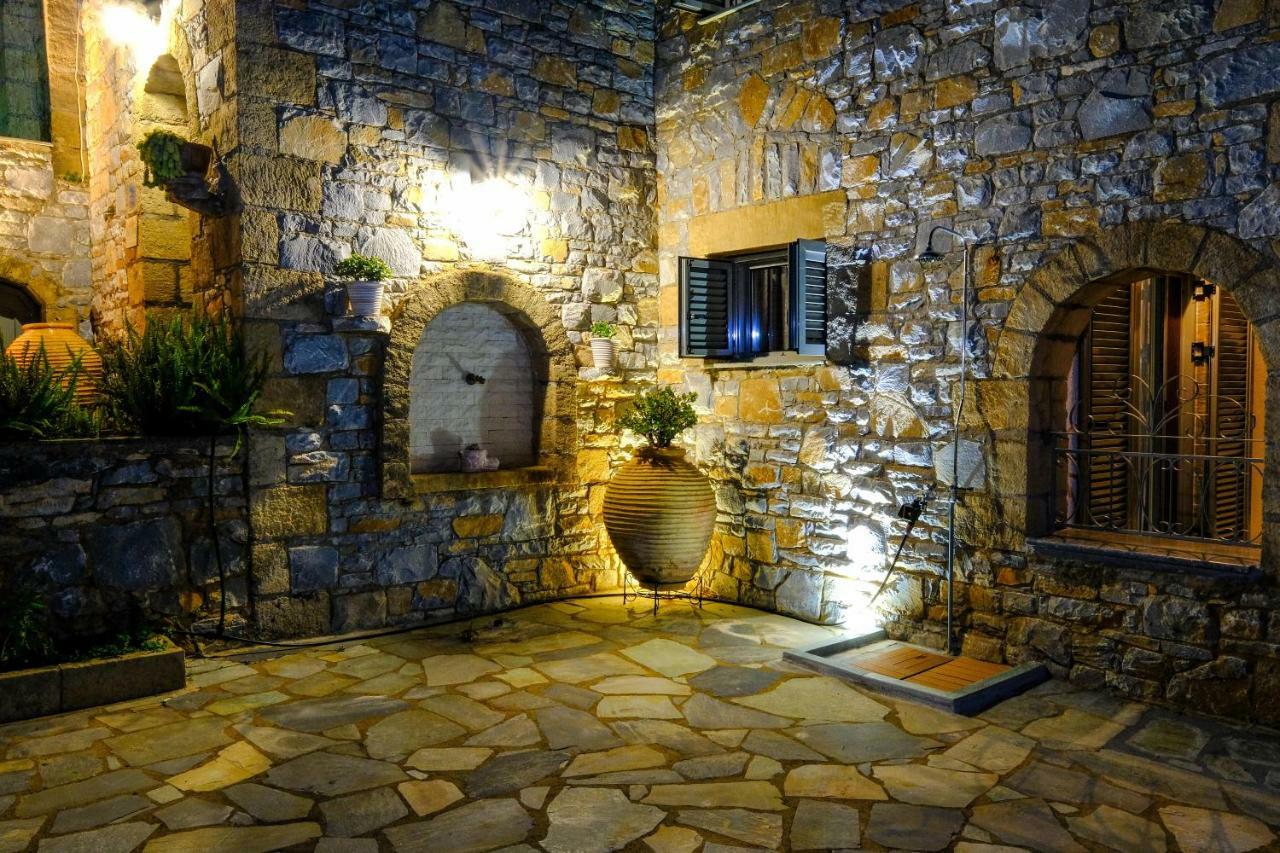 Olympia Zervea Studios With Pool - Apartment Kardamyli Exterior foto