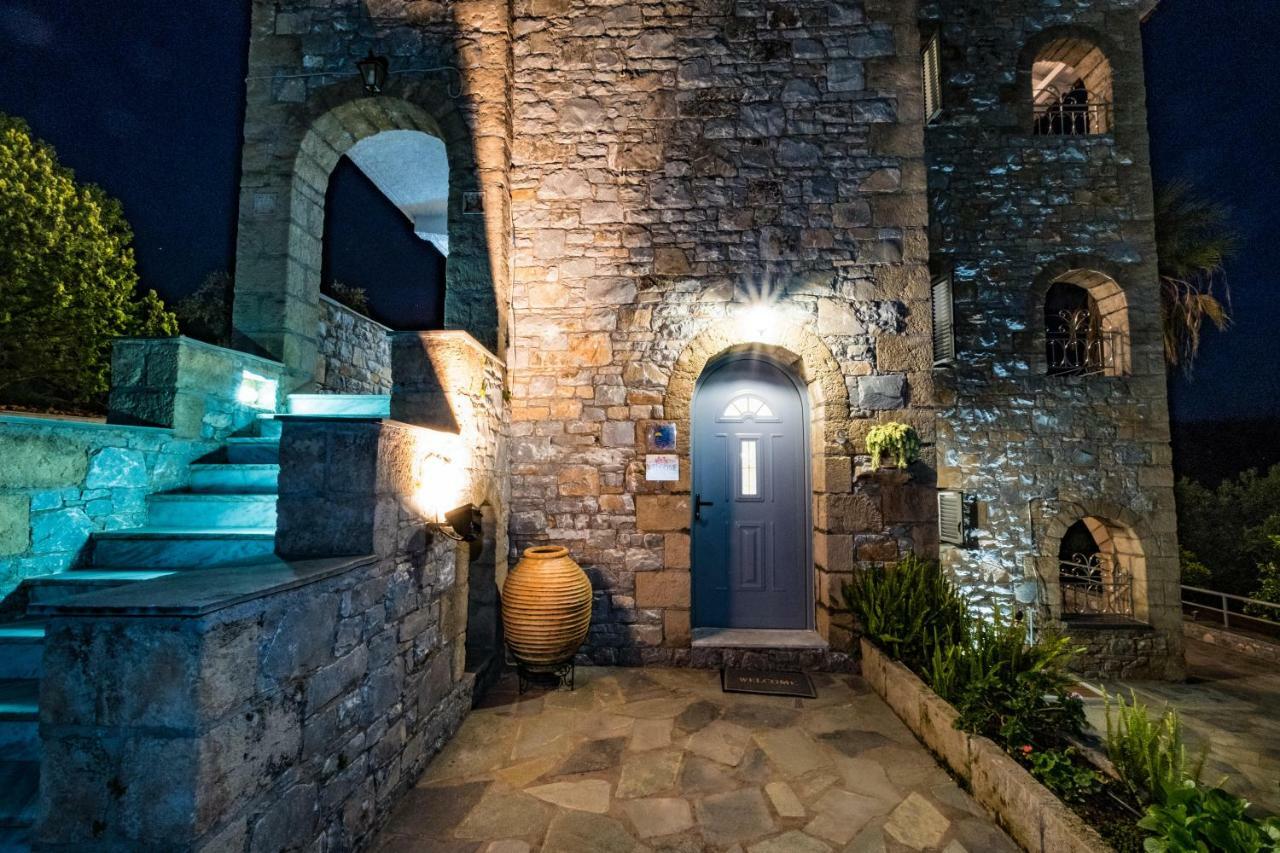 Olympia Zervea Studios With Pool - Apartment Kardamyli Exterior foto